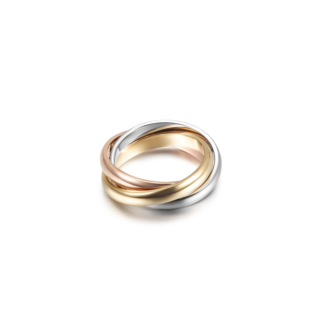 Tri color infinity on sale ring