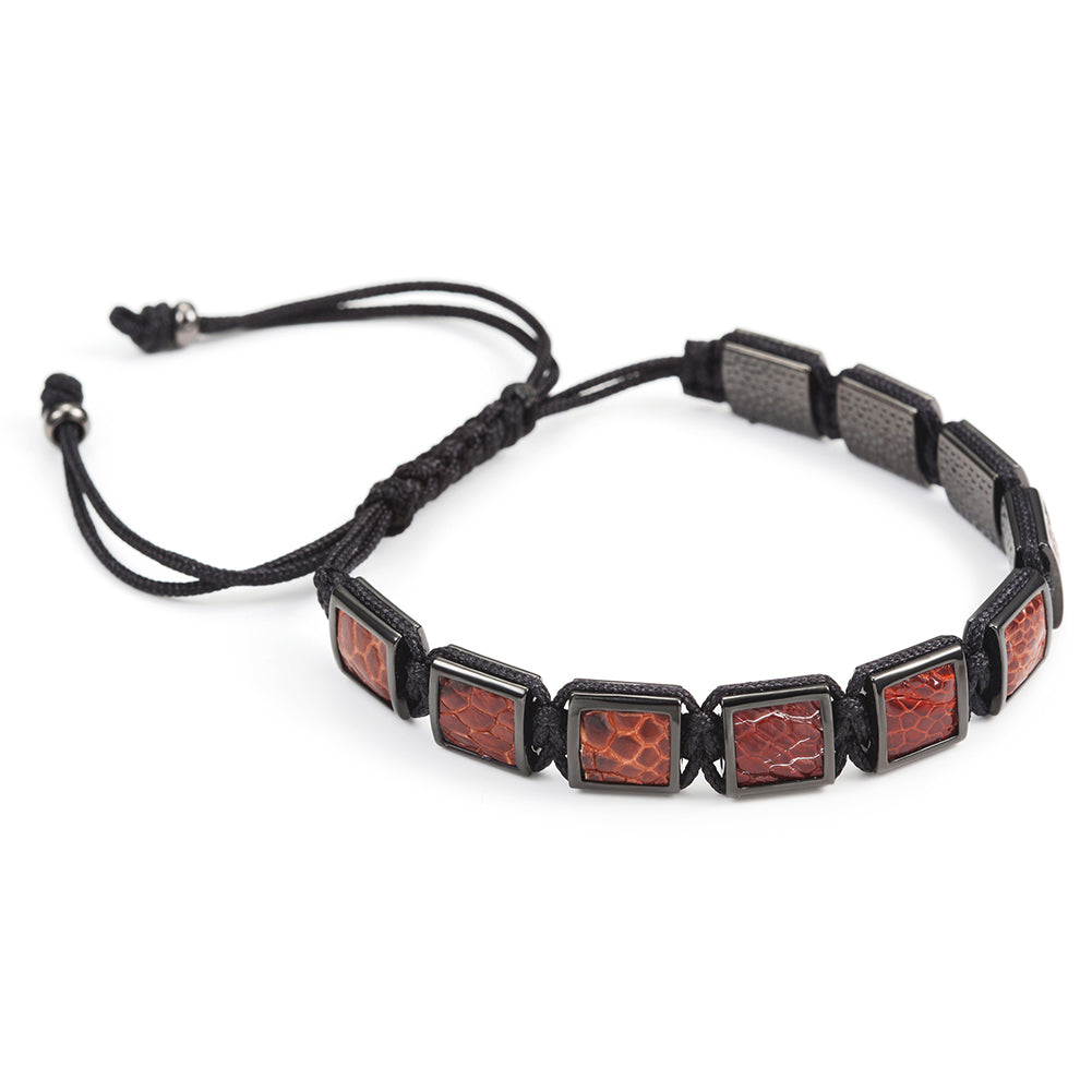 Square red bracelet-NSB1540ST