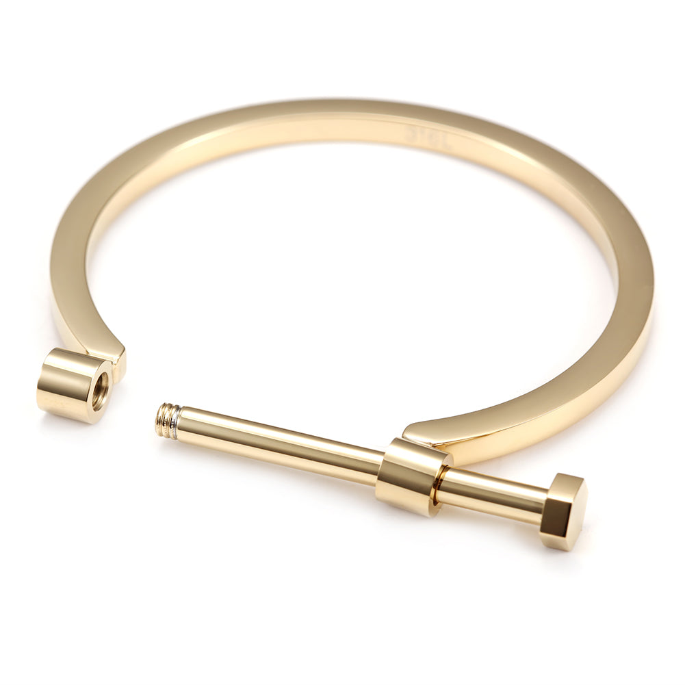 Stainless steel C-shaped bracelet-NSB1498STL