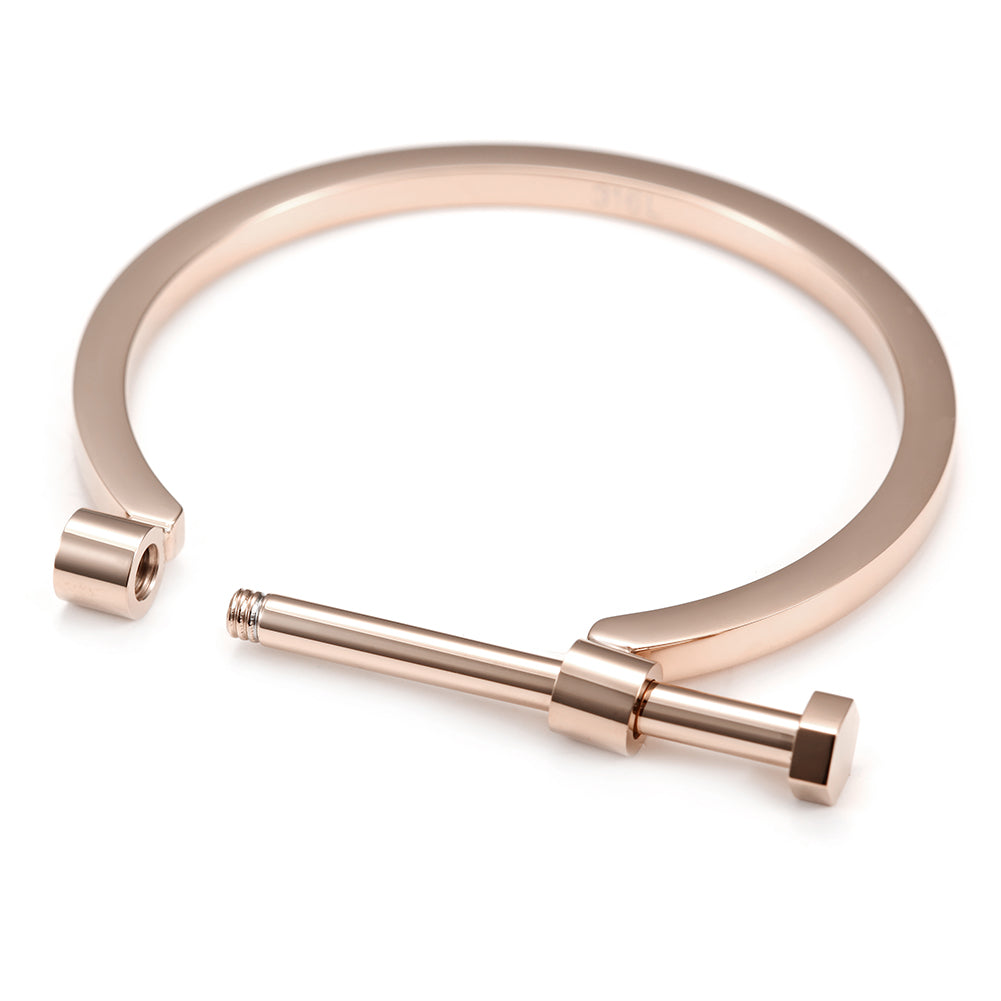 Stainless steel C-shaped bracelet-NSB1498STM