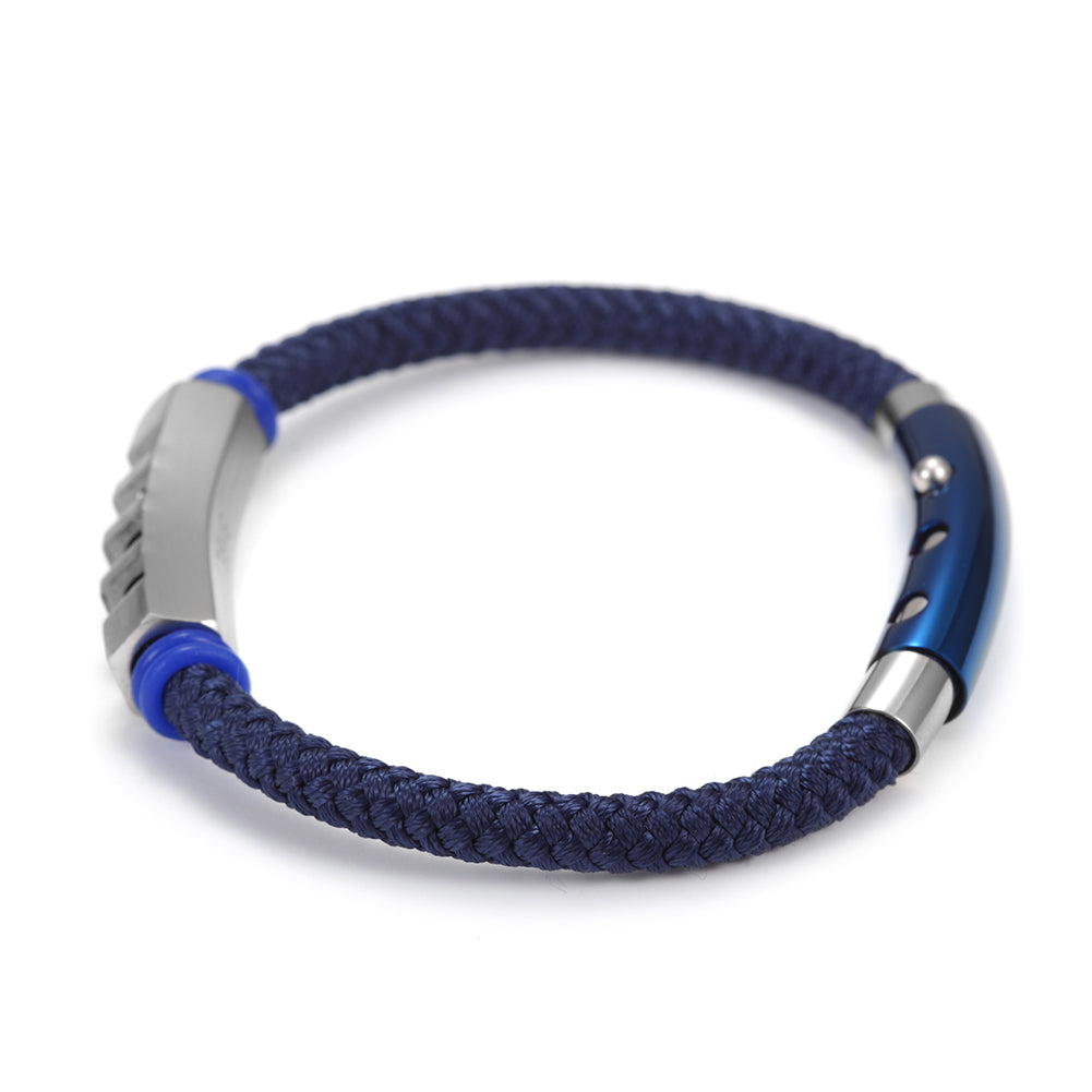 Hemp rope stainless steel bracelet-NSB1499ST