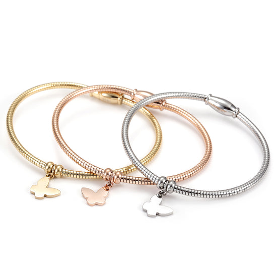 Cable Rabbit Head Bracelet-NSB1523ST