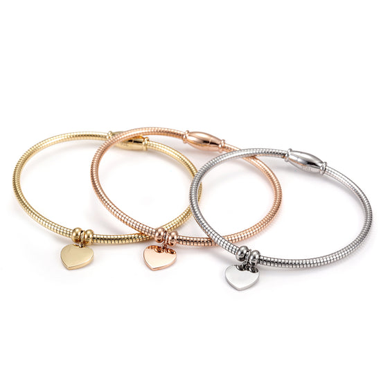 Cable Love Bracelet-NSB1524ST