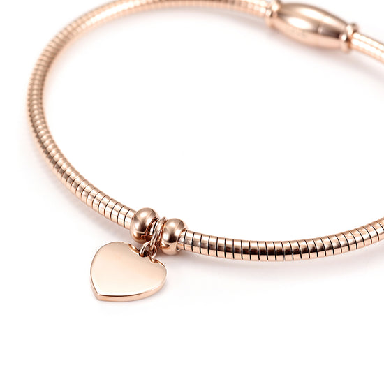 Cable Love Bracelet-NSB1524ST