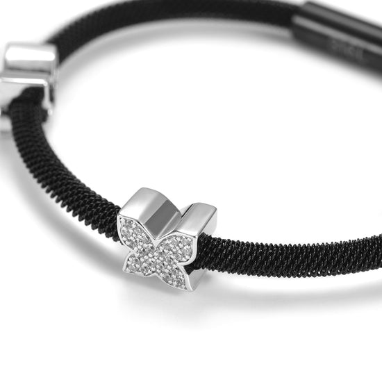 Cable Butterfly Bracelet-NSB1528ST