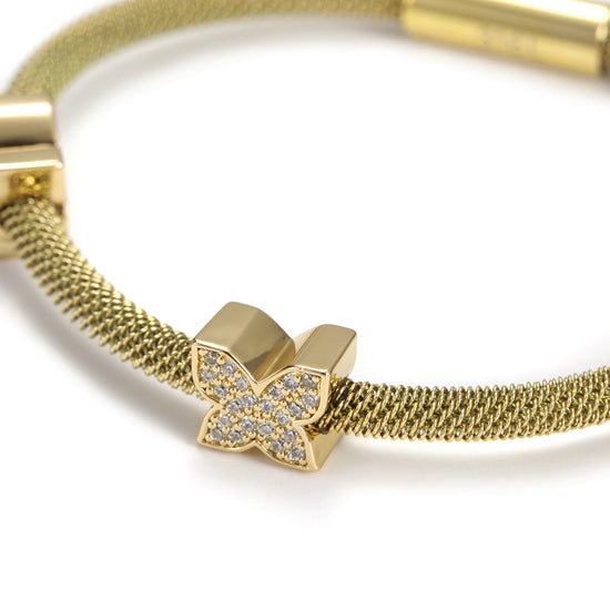 Cable Butterfly Bracelet-NSB1528ST