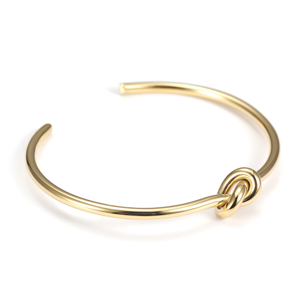 C-type Fried Dough Twists knot bracelet-NSB1557ST