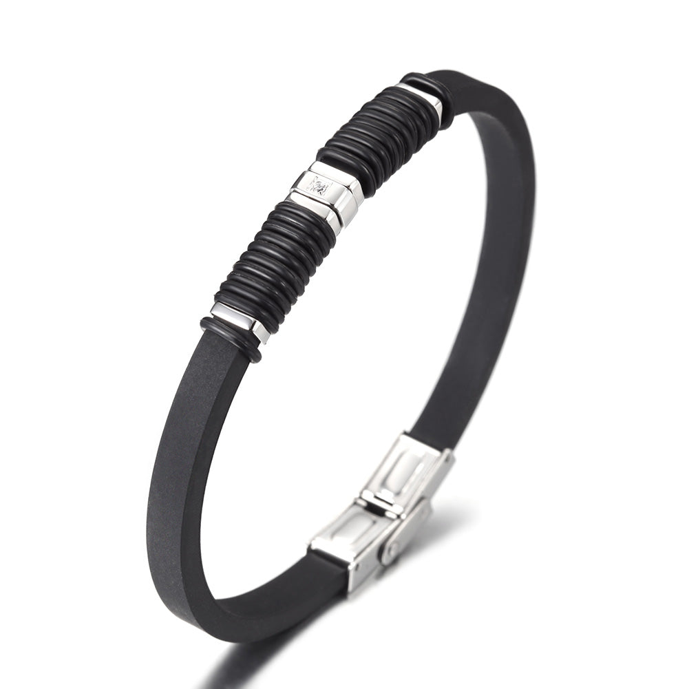 Black belt creative bracelet-NSB1577ST