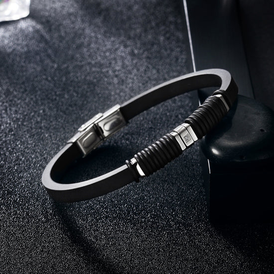 Black belt creative bracelet-NSB1577ST