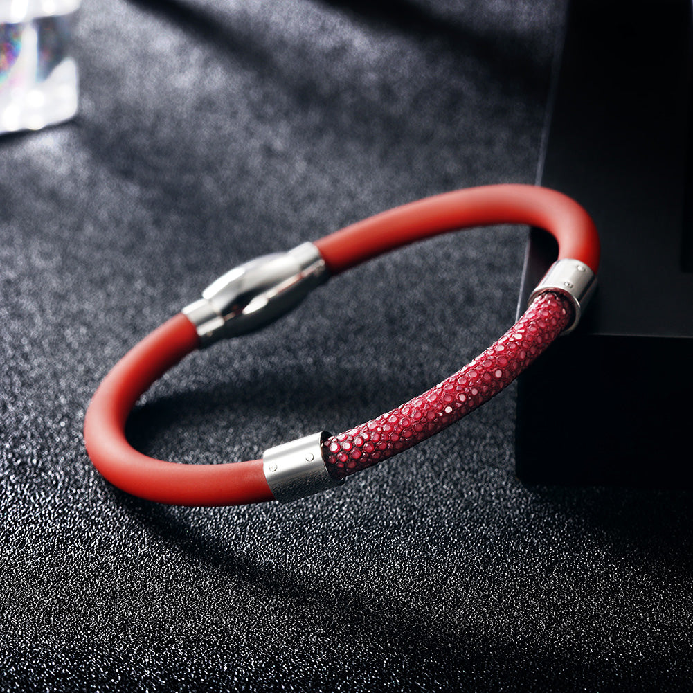 Red Creative Bracelet-NSB1594ST