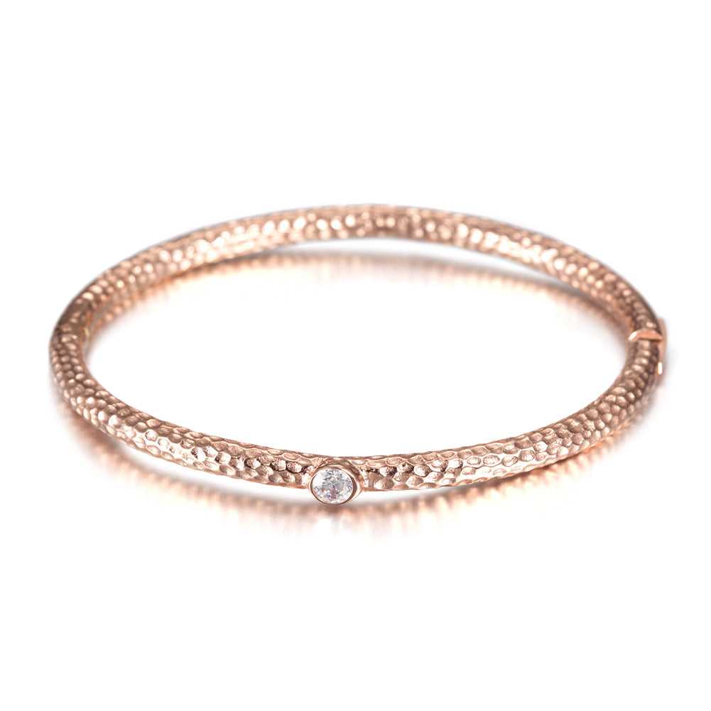 Circular pounding bracelet-NSB1606ST