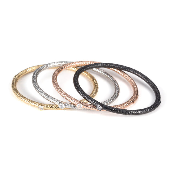 Circular pounding bracelet-NSB1606ST