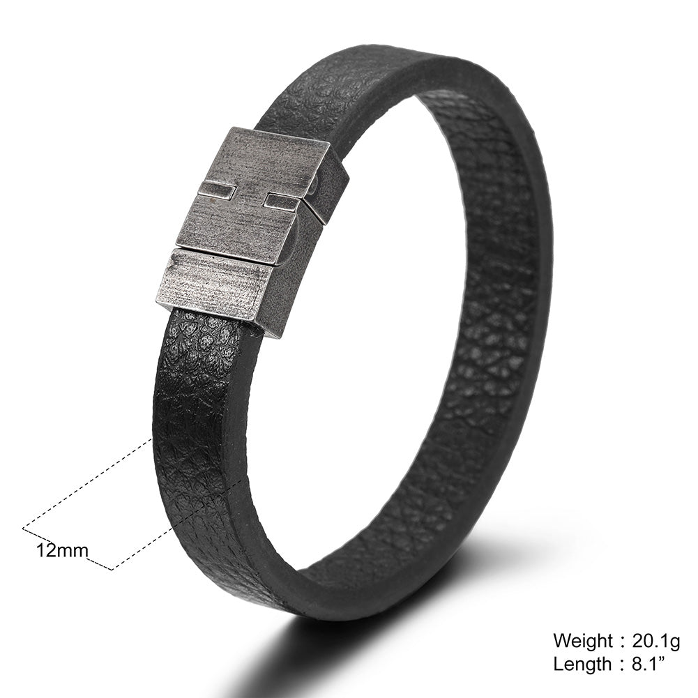 Stainless steel buckle belt bracelet-NSB1620ST