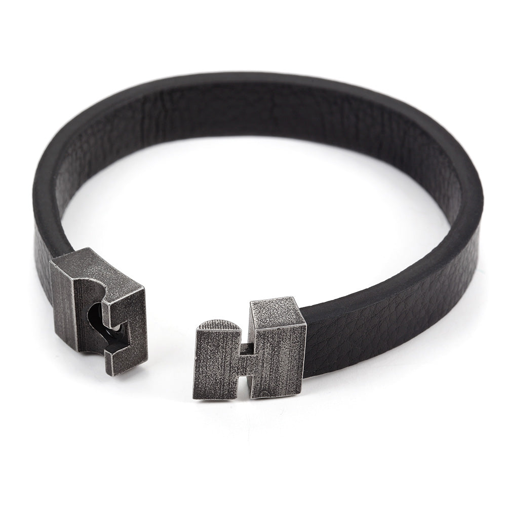 Stainless steel buckle belt bracelet-NSB1620ST