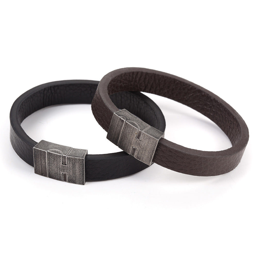 Stainless steel buckle belt bracelet-NSB1620ST