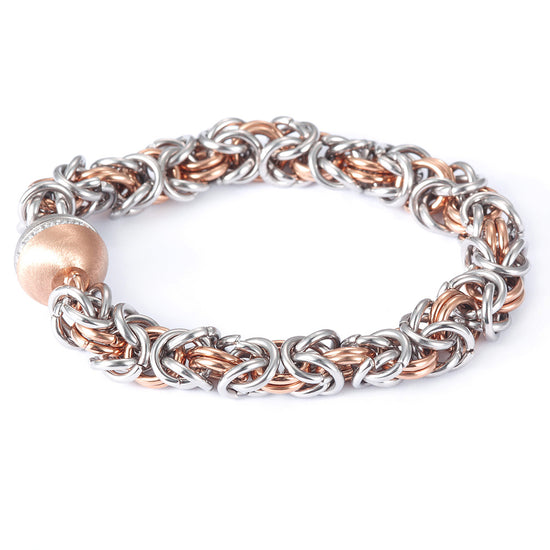 Fried Dough Twists alternate color bracelet-NSB1679ST