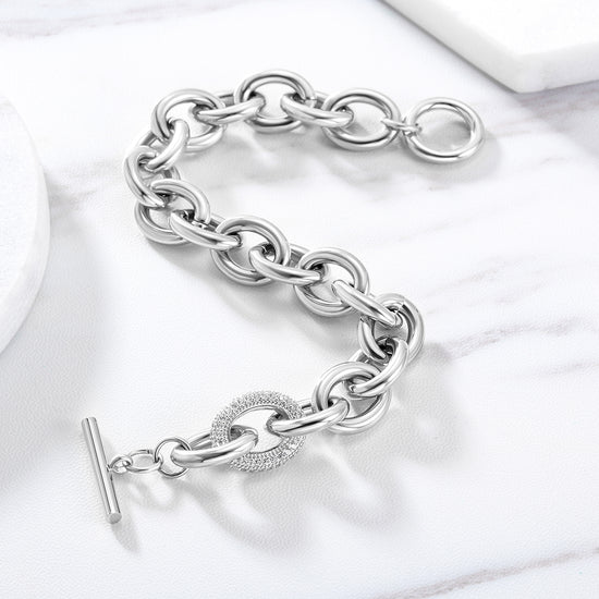 Interlocking creative bracelet-NSB1701STZD