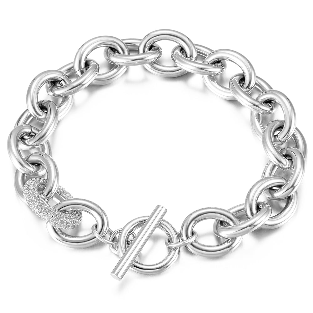 Interlocking creative bracelet-NSB1701STZD