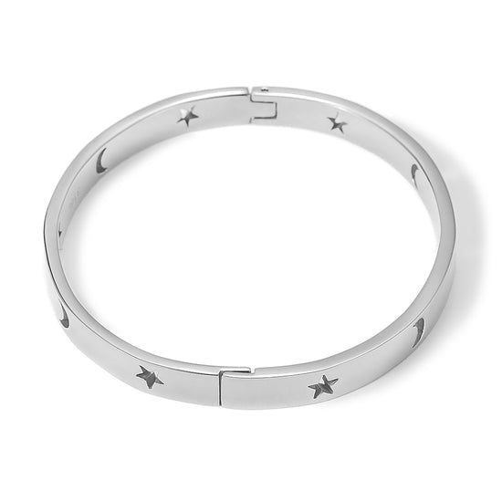 Star Moon Hollow Bracelet-NSB1723ST