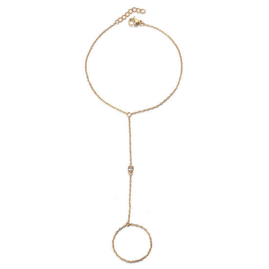 Chain pendant bracelet-NSB1794STGC