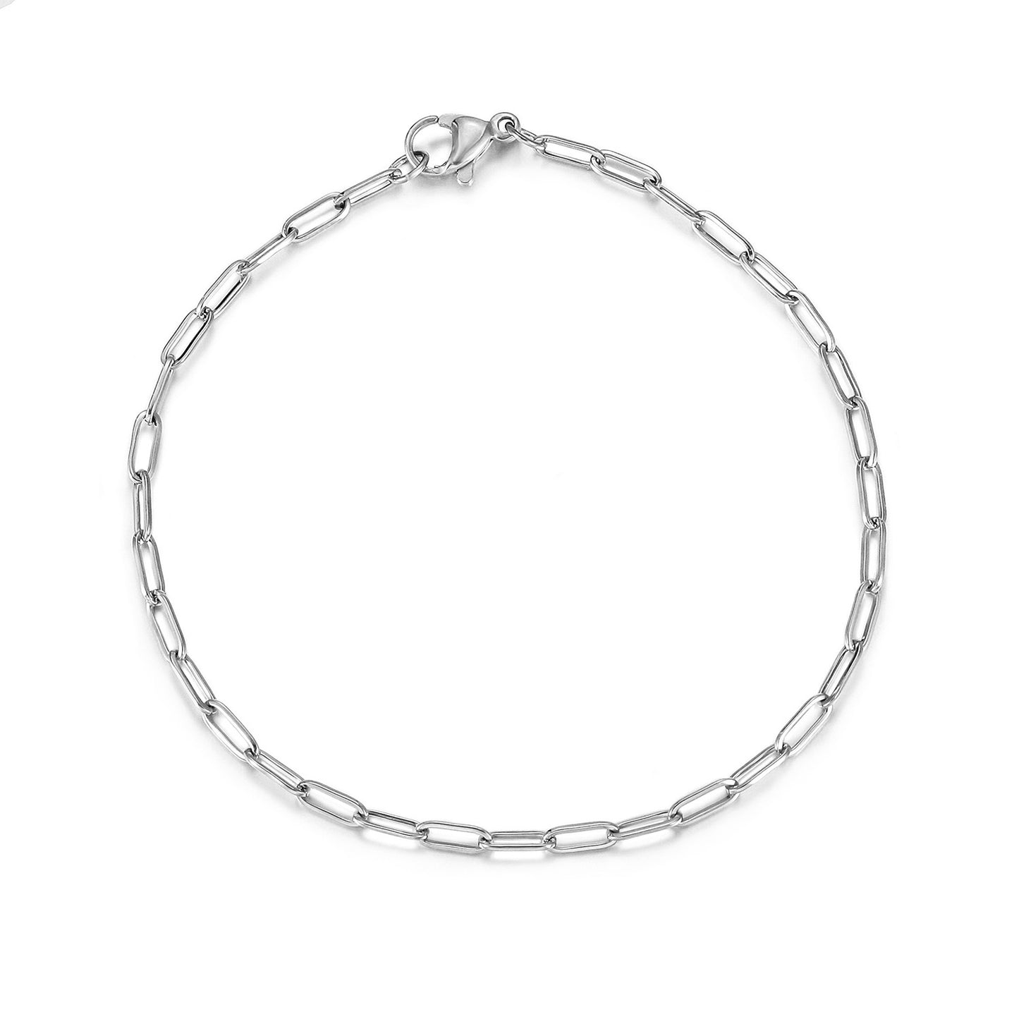 Chain hollow smooth bracelet-NSB1921ST