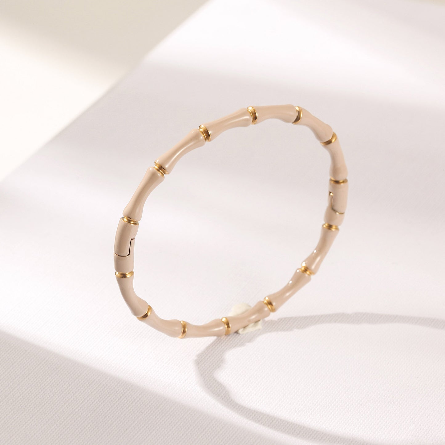 Milk Tea Intercolor Bracelet-NSB1934STGCCB