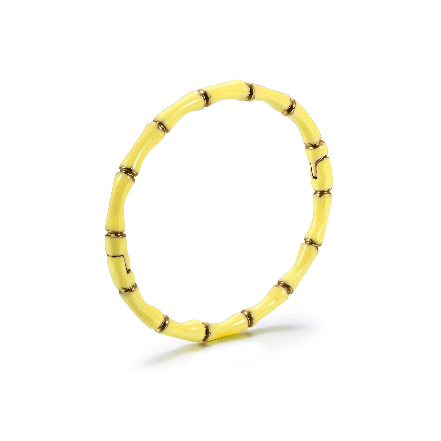 Yellow Intercolor Bracelet-NSB1934STGCYL