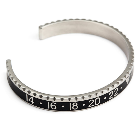 Stainless steel digital bracelet-NSB930STWG