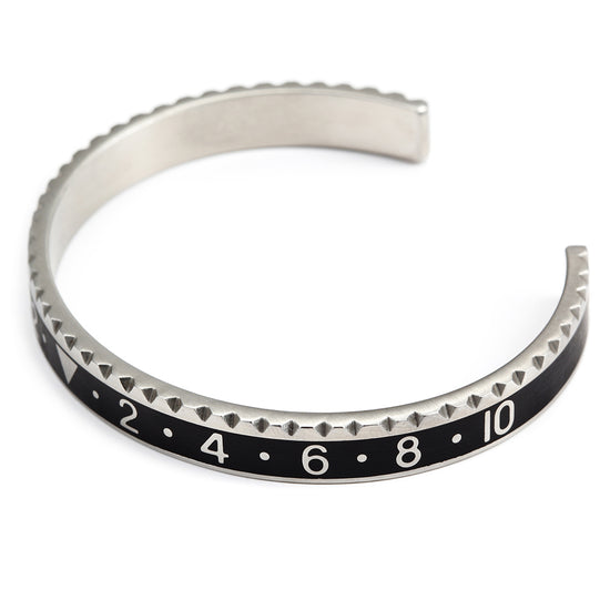 Stainless steel digital bracelet-NSB930STWG