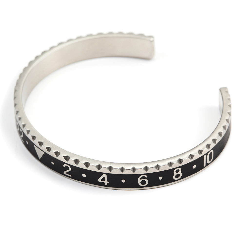 Stainless steel digital bracelet-NSB930STWG