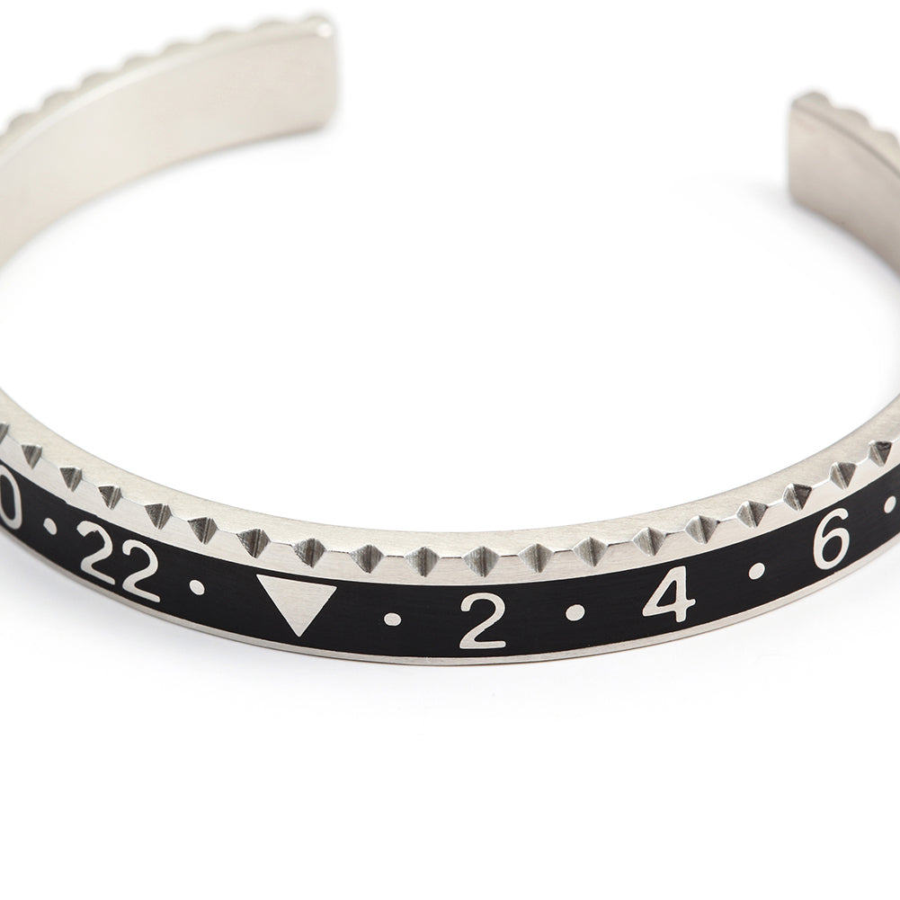 Stainless steel digital bracelet-NSB930STWG