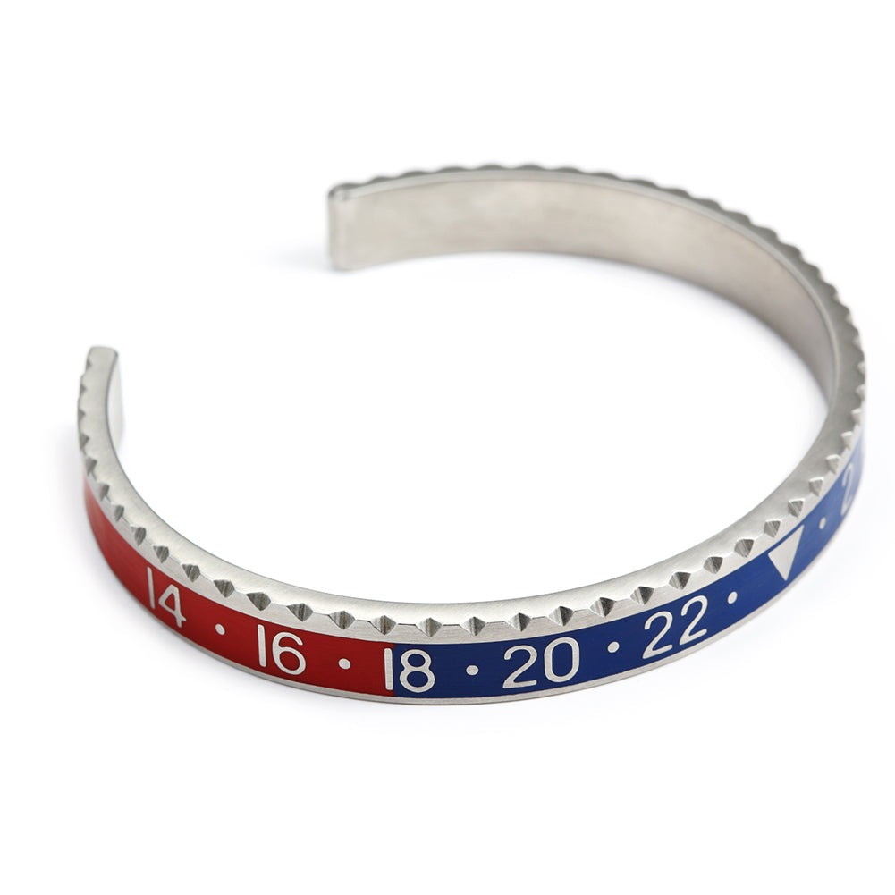 Stainless steel digital bracelet-NSB930STWG