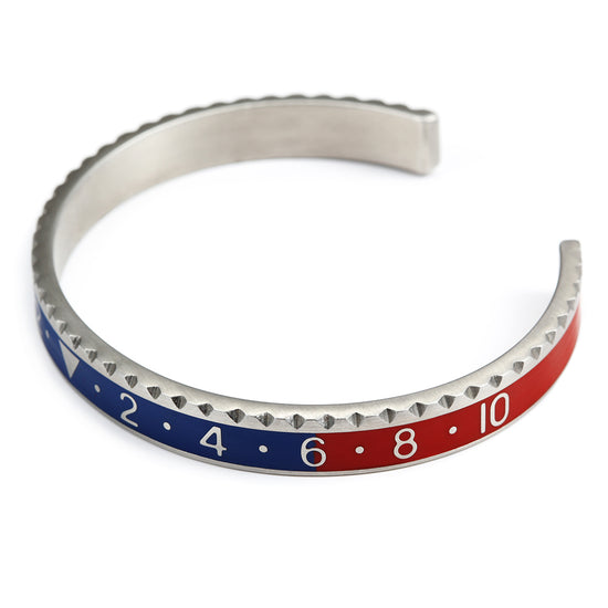 Stainless steel digital bracelet-NSB930STWG