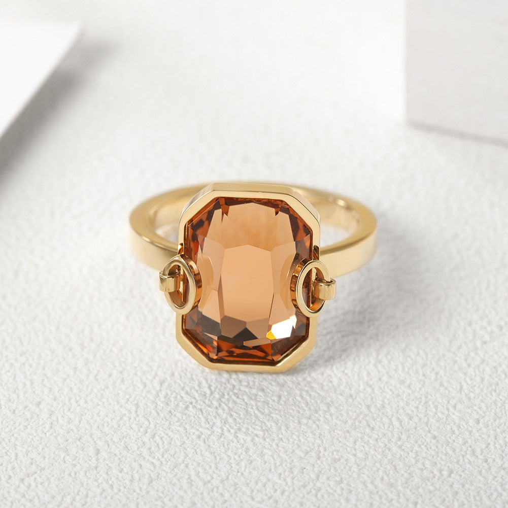 Exaggerated gemstone ring-NSR144ST