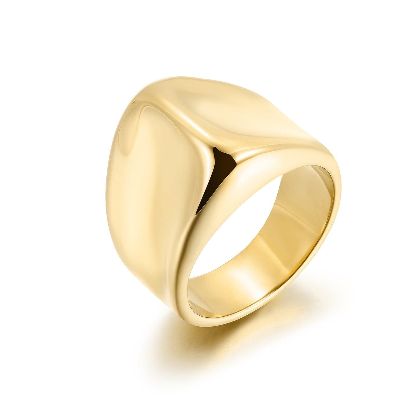 Exaggerated smooth ring-NSR179STGC