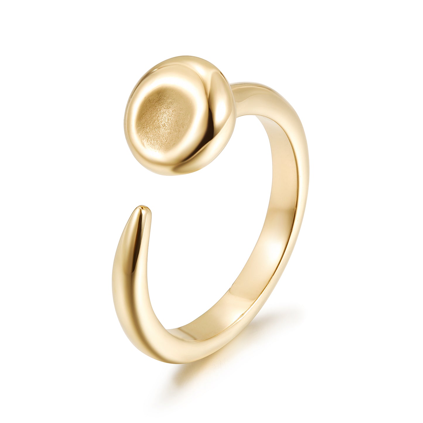 C-shaped chic ring-NSR189STGC