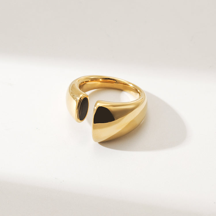 Creative and exaggerated C-shaped ring-NSR221STGCBK