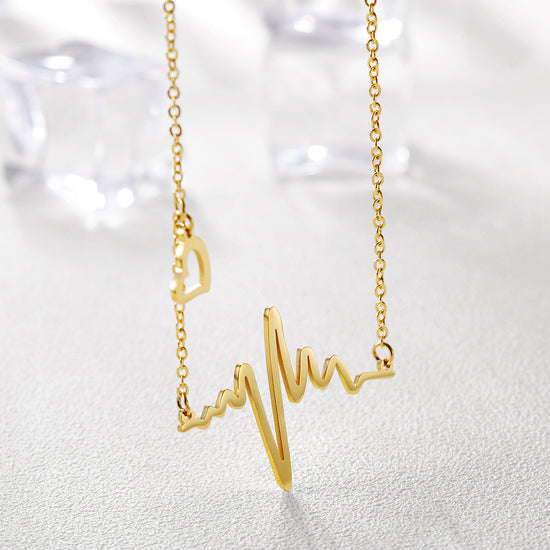 Creative Love Lightning Necklace-NSSN272ST-New