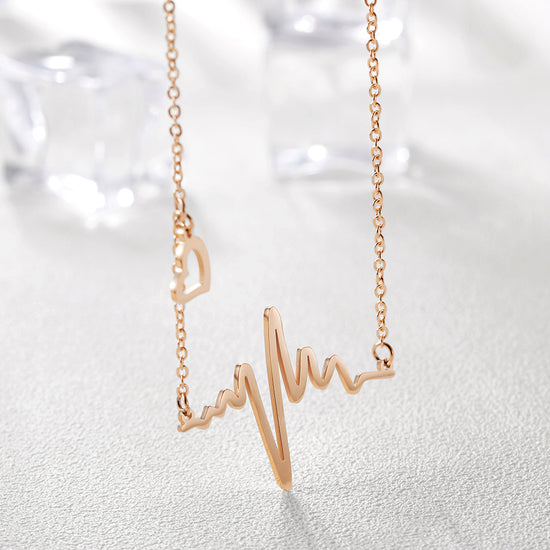 Creative Love Lightning Necklace-NSSN272ST-New