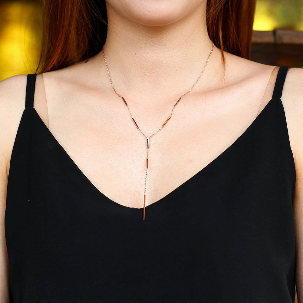 Y-Necklace - NSSN539ST