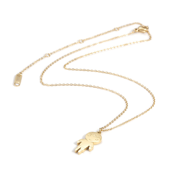 Little boy necklace-NSSN656STGC