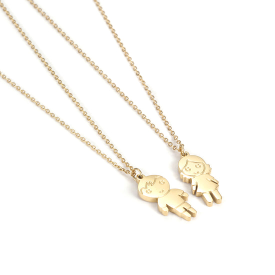 Little boy necklace-NSSN656STGC