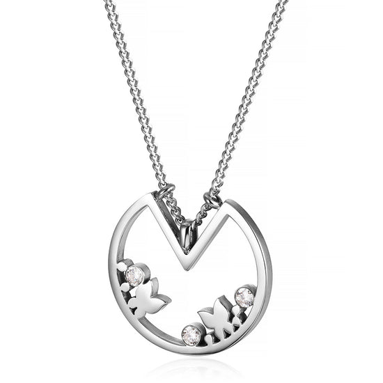 Hollow out creative necklace-NSSN660ST