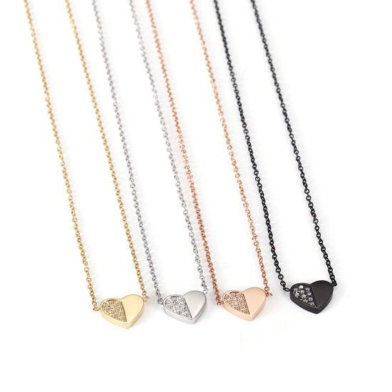 Spotted Love Necklace-NSSN688ST