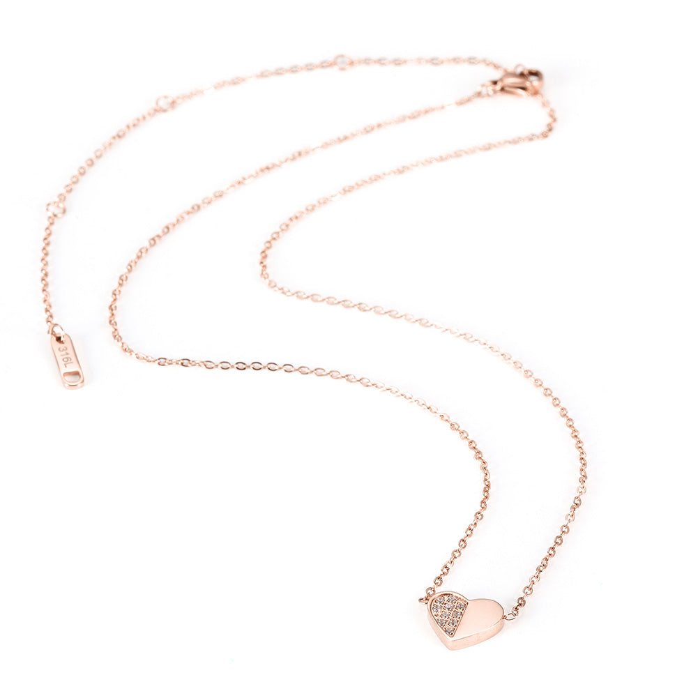 Spotted Love Necklace-NSSN688ST