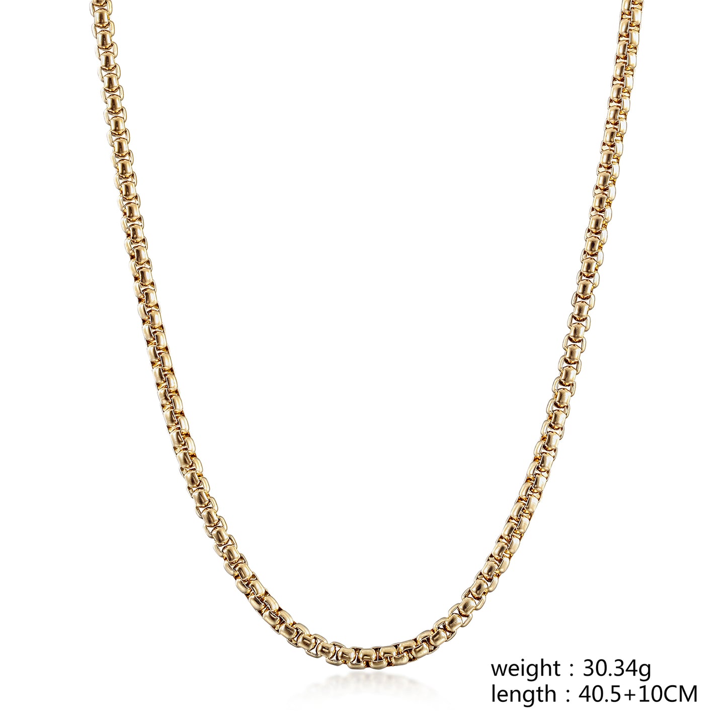 Stainless Steel High Polished Necklace-NSSN807ST