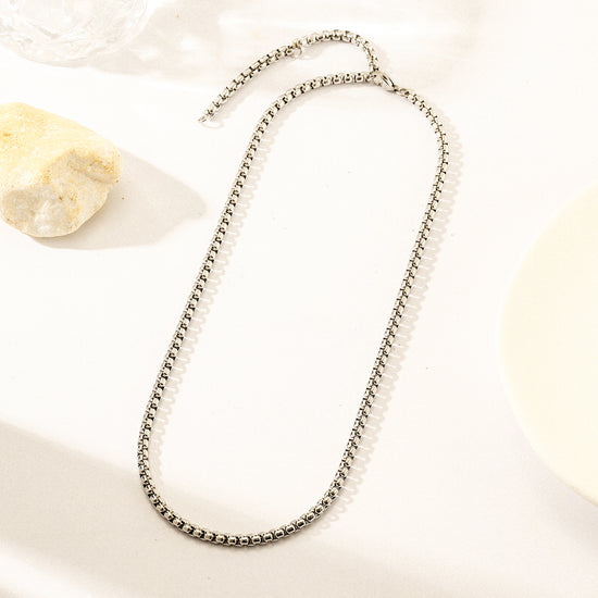 Stainless Steel High Polished Necklace-NSSN807ST