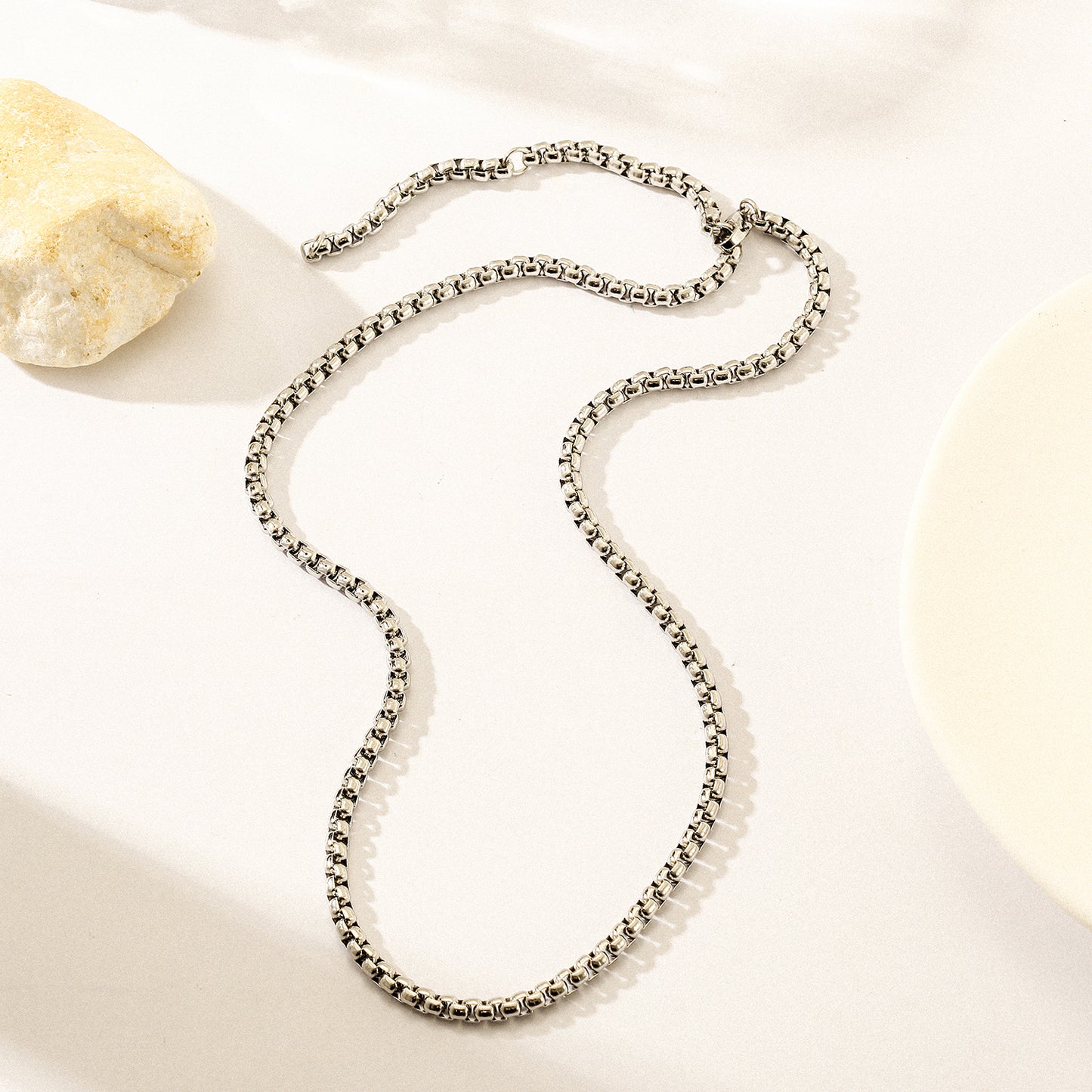 Stainless Steel High Polished Necklace-NSSN807ST