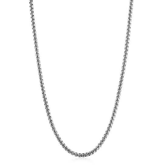 Stainless Steel High Polished Necklace-NSSN807ST