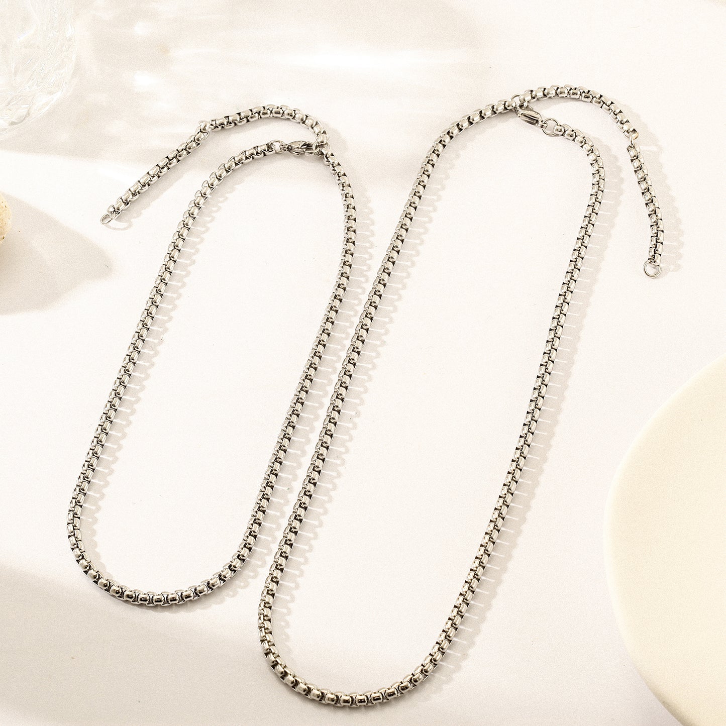 Stainless Steel High Polished Necklace-NSSN807ST